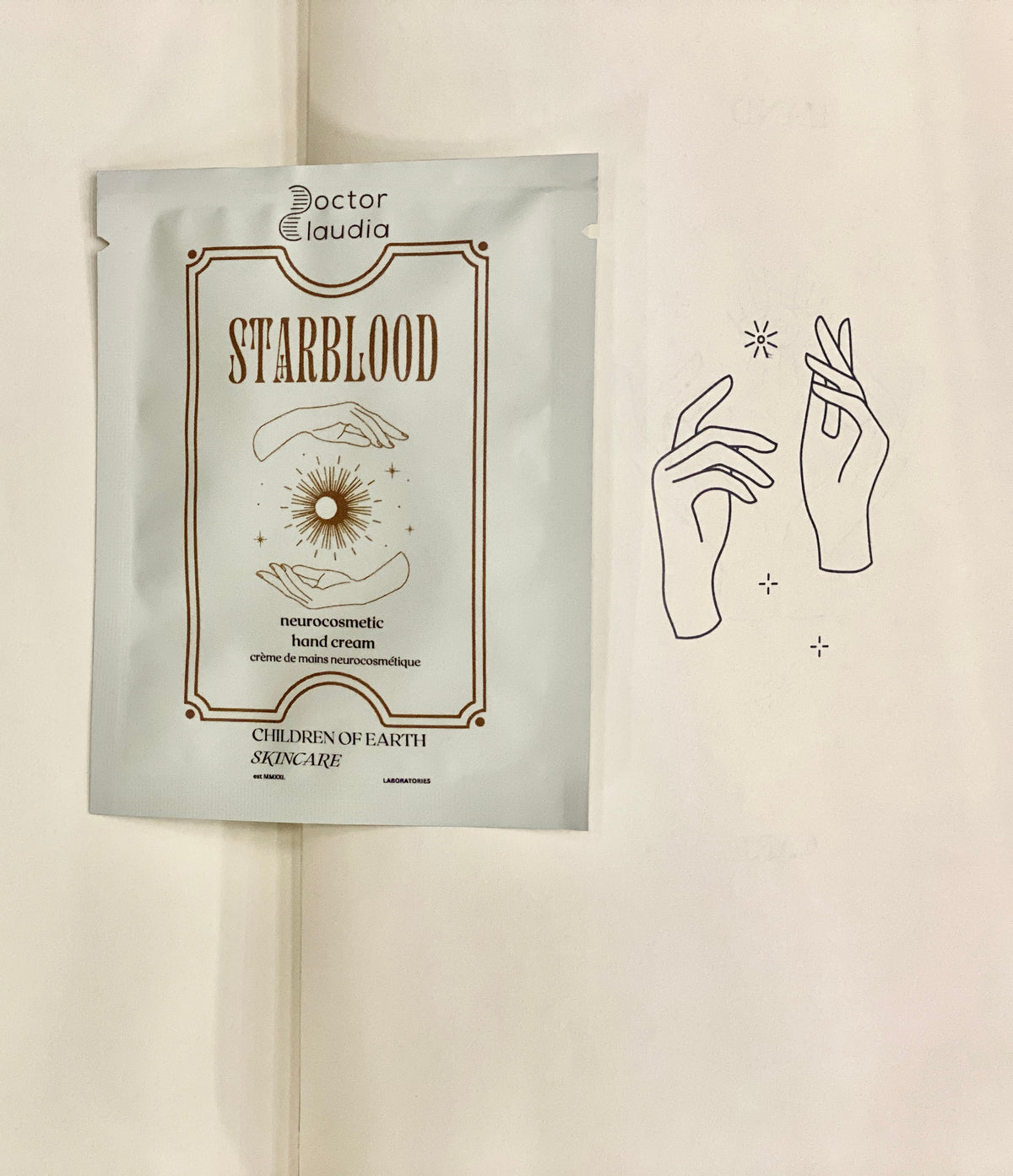 Starblood skin longevity hand cream with NAD+