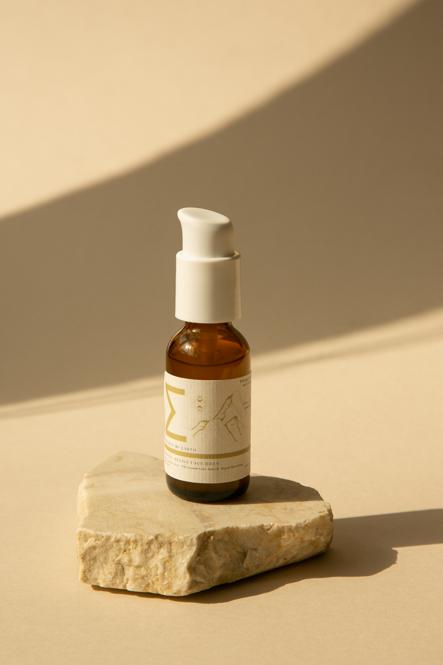 tremper + raviver la gelée pour le visage