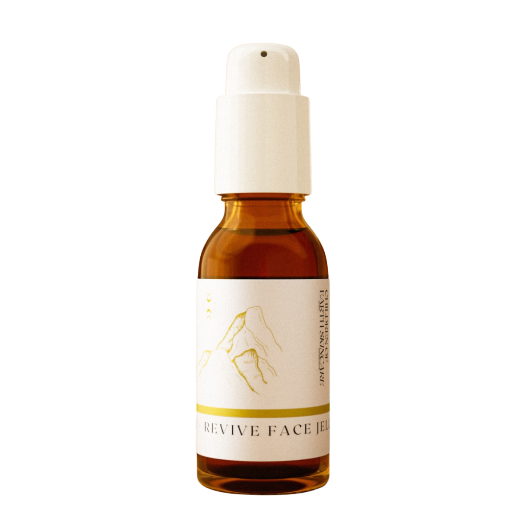 tremper + raviver la gelée pour le visage