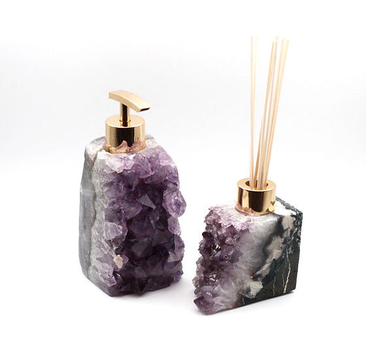 cosmic shift soap dispenser and incense holder gift set