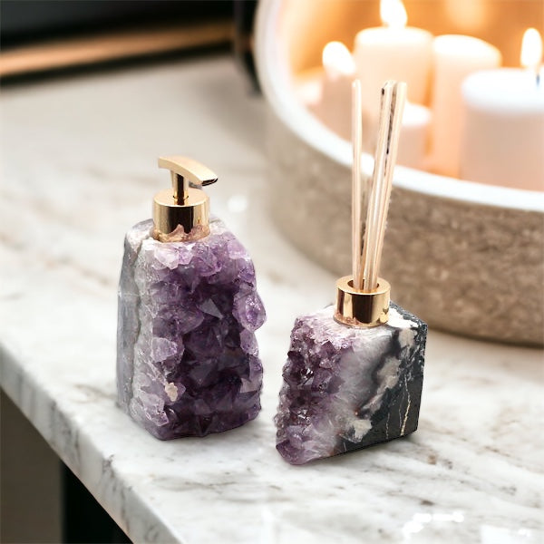 cosmic shift soap dispenser and incense holder gift set