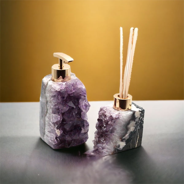 new: cosmic shift soap dispenser and incense holder gift set