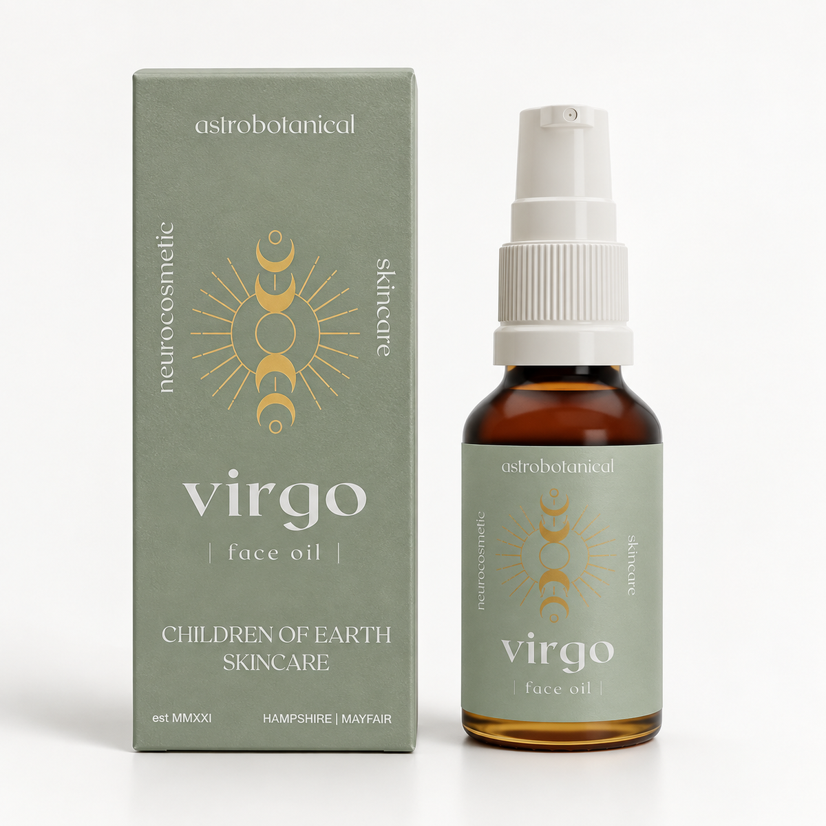 virgo zodiac face oil®