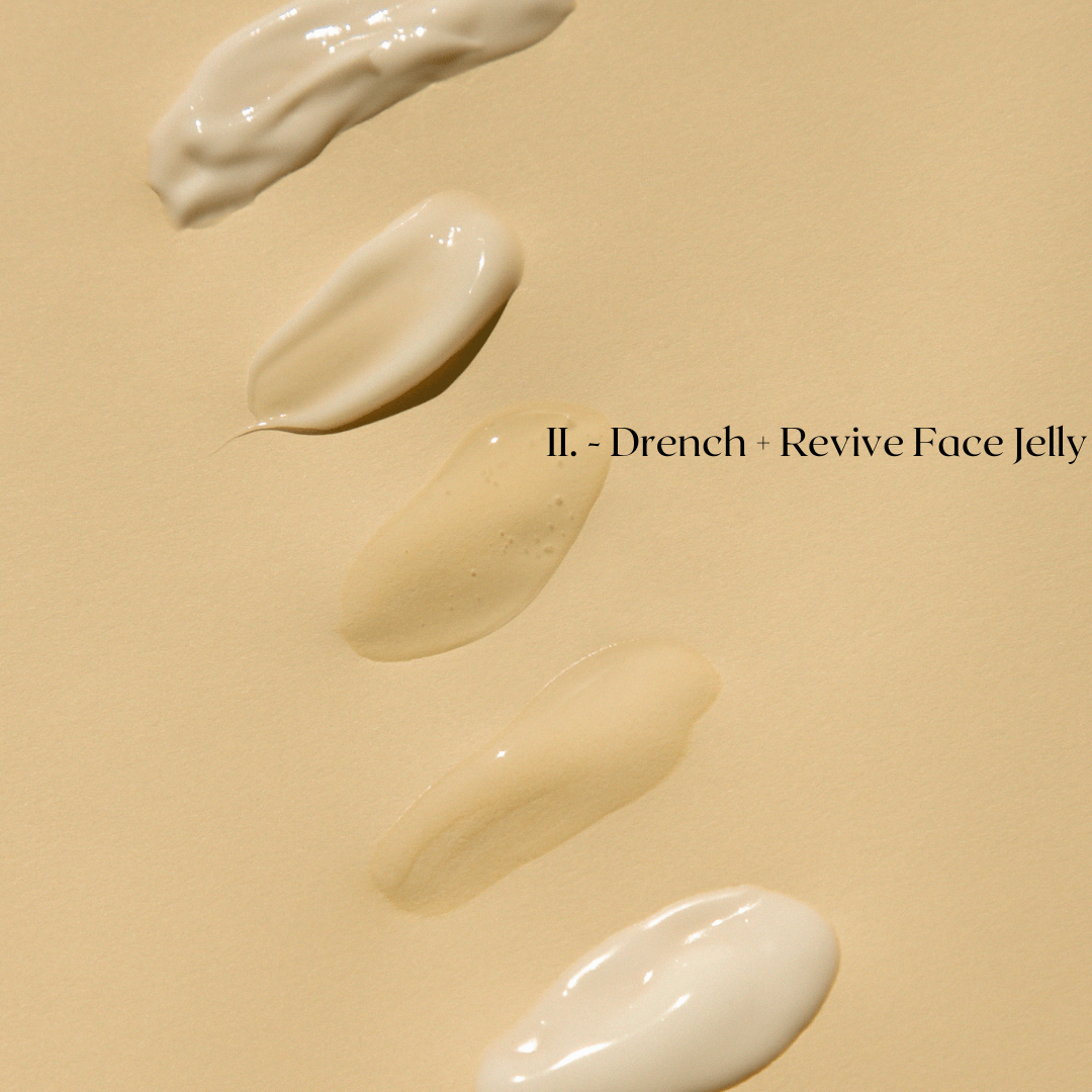 drench + revive face jelly
